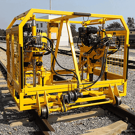 intelligent rail tamping machine front view intelligent rail tamping machine front view